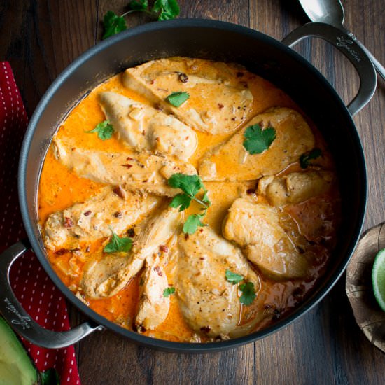 Creamy Chipotle Chicken Skillet