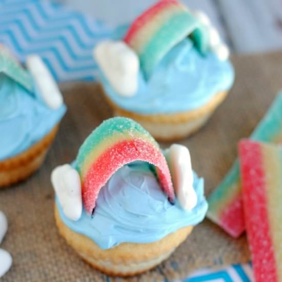 Rainbow Cupcakes