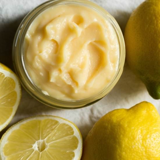 Healthier Lemon Curd