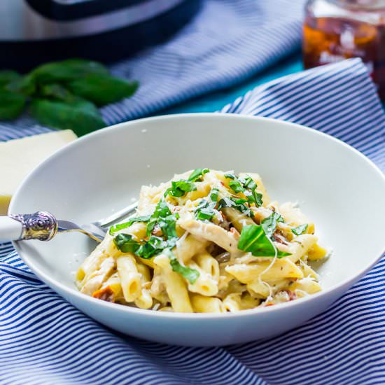 Pressure Cooker Creamy Chicken Past