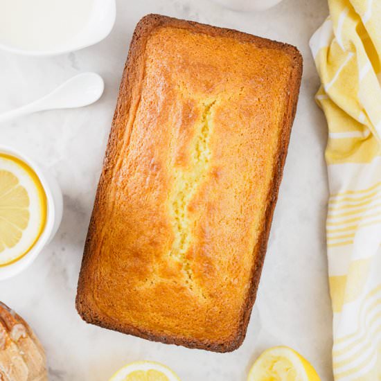 Glazed Lemon Loaf Cake