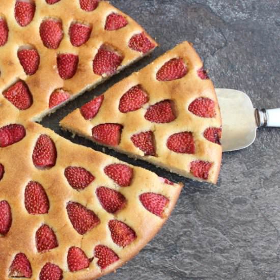 Strawberry Almond Cake