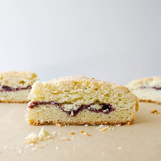 Jam-Filled Scones