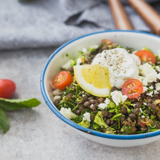 Broccoli Tabbouleh Bowl