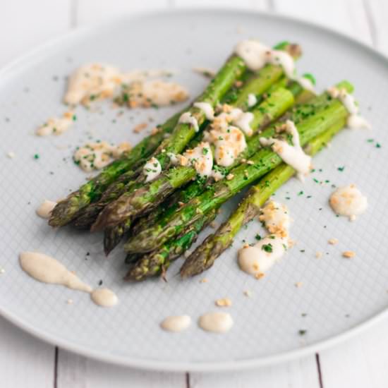 Asparagus & Cauliflower Alfredo