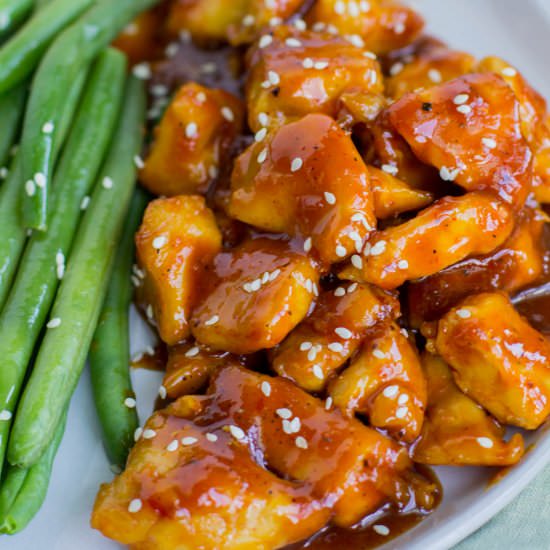 Healthy Orange Chicken