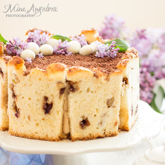 Easter Bread Tiramisu Cheesecake
