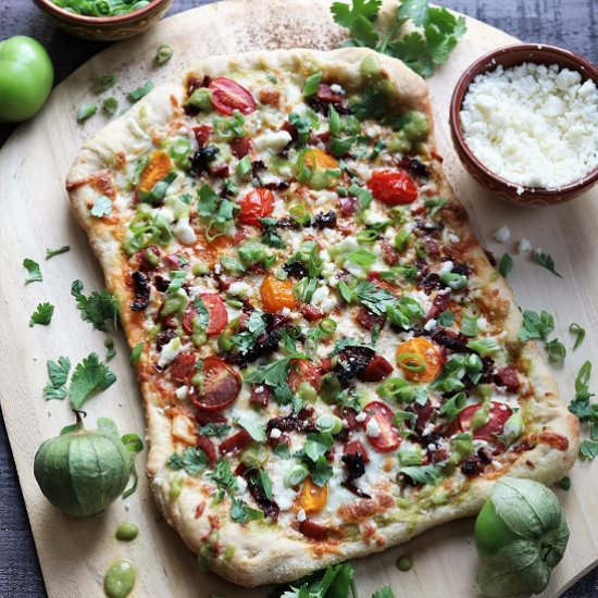 Grilled Mexican Pizza