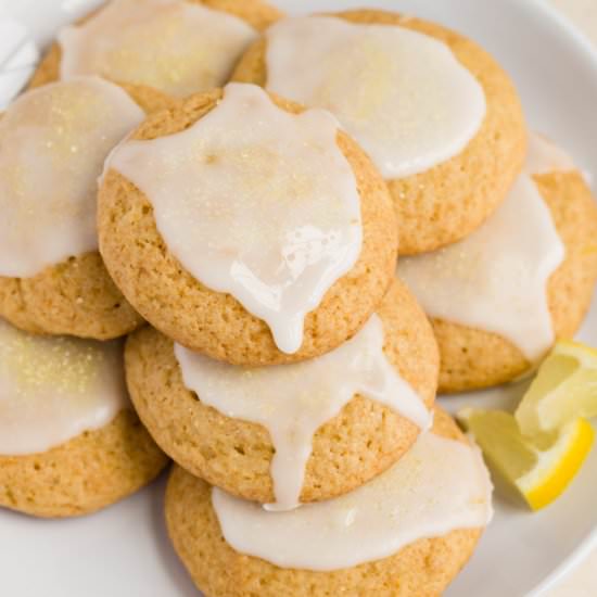 Glazed Lemon Cookies