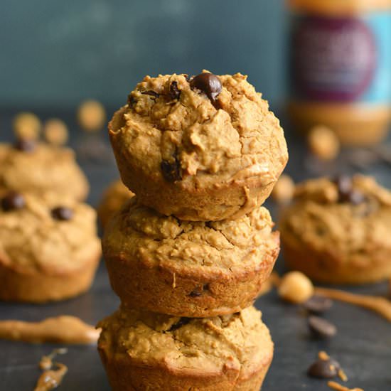 Chocolate Chickpea Muffins