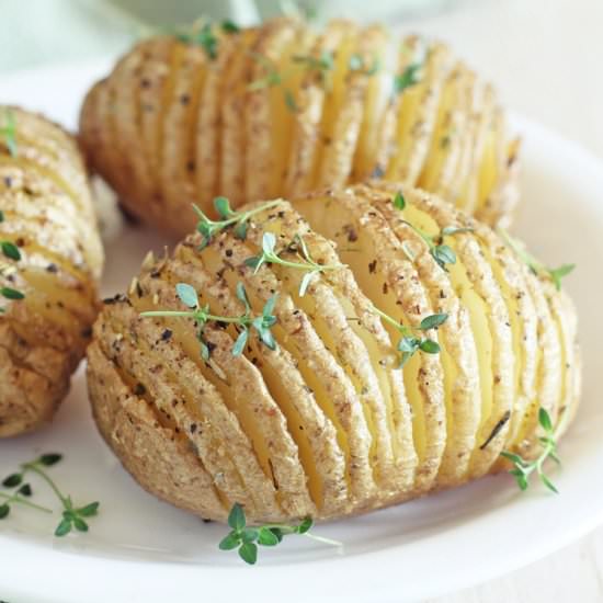 Hasselback Potatoes