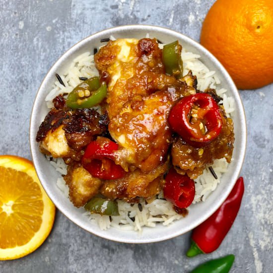 Nate’s Chinese Style Orange Chicken