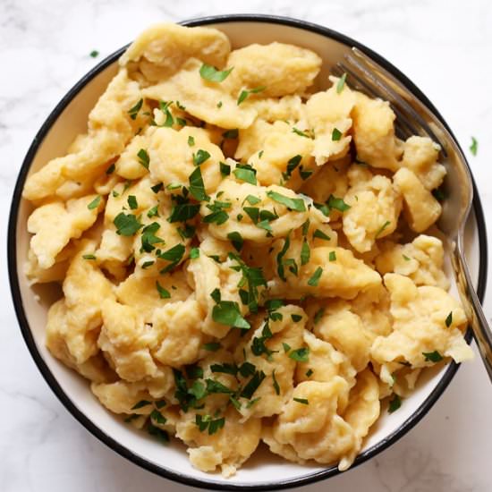Austrian spoon dumplings