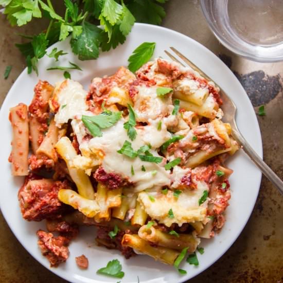 Vegan Baked Ziti