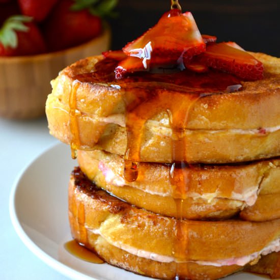 Strawberry Cheesecake French Toast