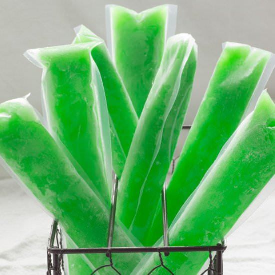 Adult Green Eyed Monster Slushsicle