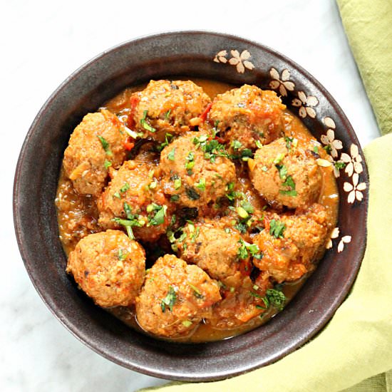 Simple Indian Veal Koftay