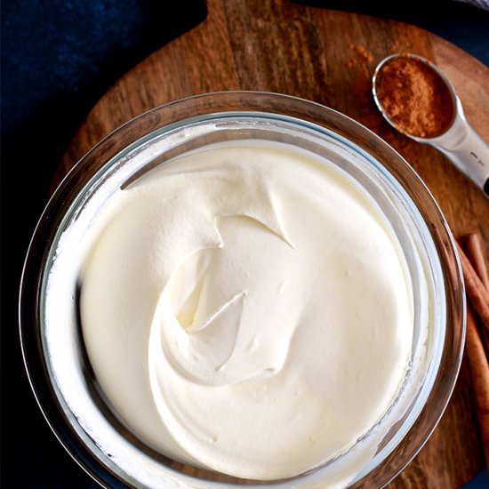 Cinnamon Cool Whip Frosting