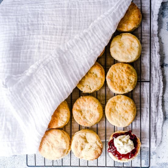 3 Ingredient Simple Scones