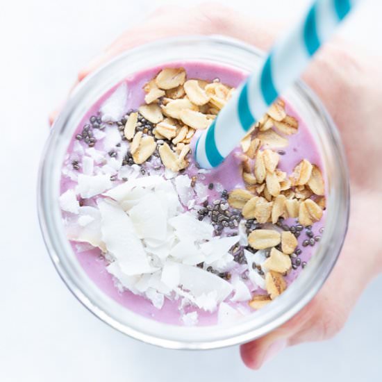 Purple Sweet Potato Smoothie
