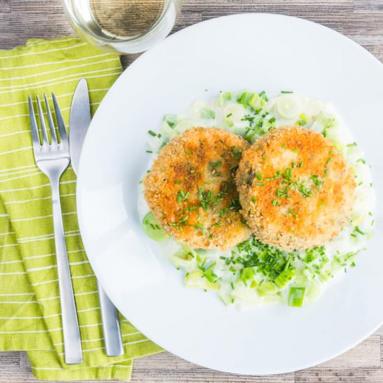 Sardine and Salmon Fish Cakes