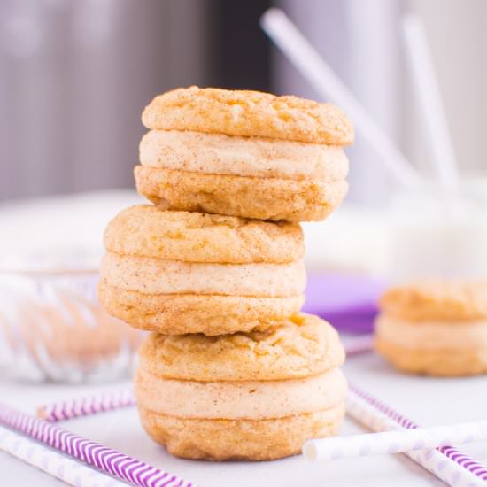 Brown Butter Snickerdoodle Cookies