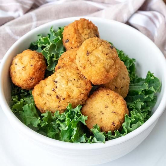 Baked Bacon and Cheese Croquettes