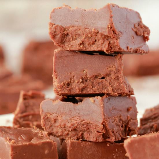 Super Easy Dairy-Free Fudge