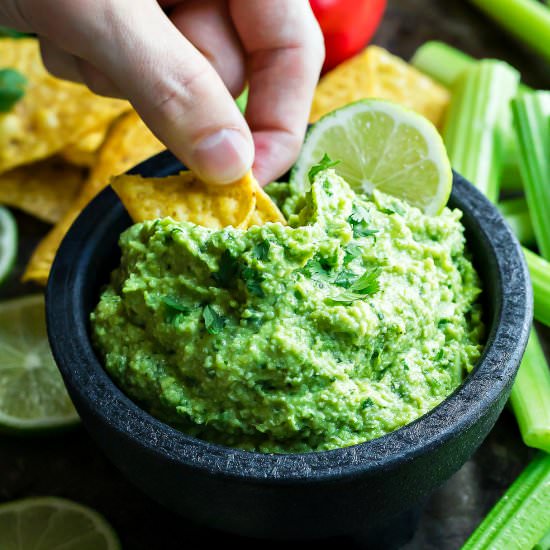 Cilantro Lime Edamame Dip