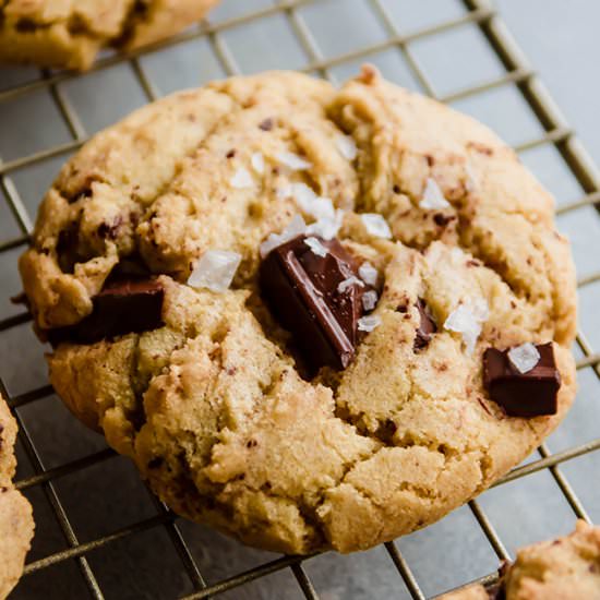 Salted Dark Choco Olive Oil Cookie