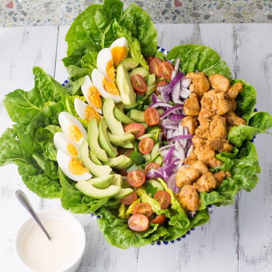 Cajun Chicken Cobb Salad
