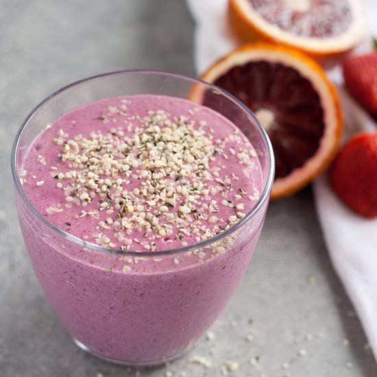 Blood Orange and Cardamom Smoothie