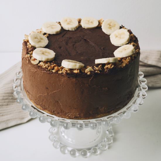 Chocolate Banana Cheesecake
