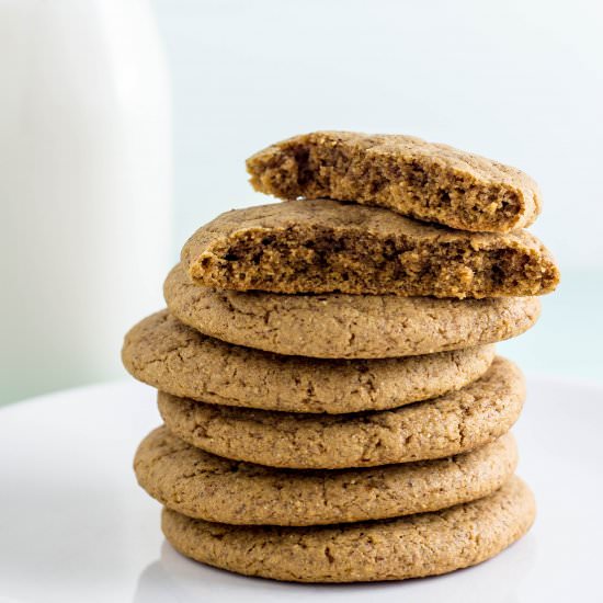 Vegan Almond Butter Cookies