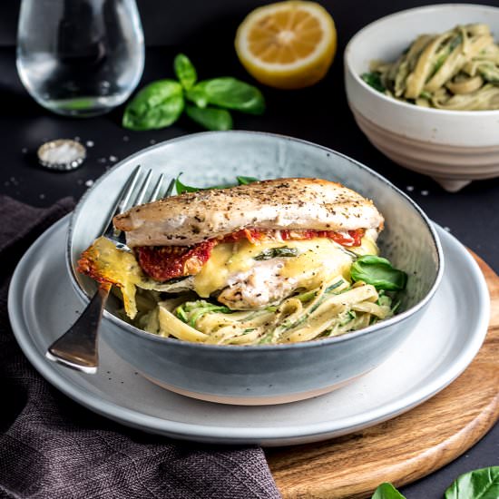 Caprese Stuffed Chicken