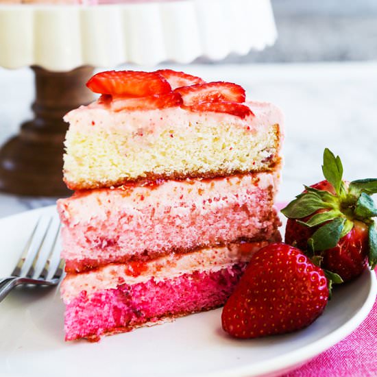 Strawberry Layer Cake