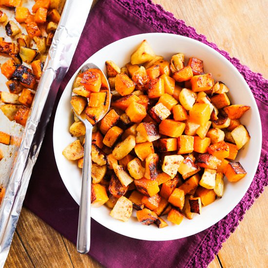 Roasted Butternut Squash & Apples