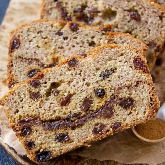 CINNAMON RAISIN SWIRL BREAD