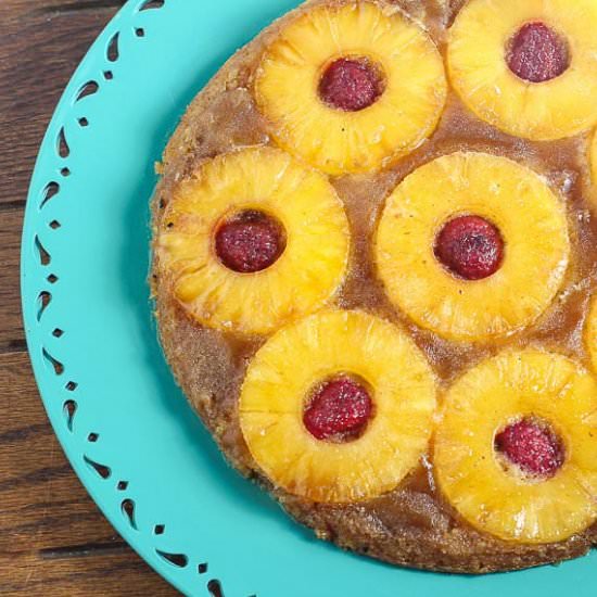 GF Pineapple Upside Down Cake