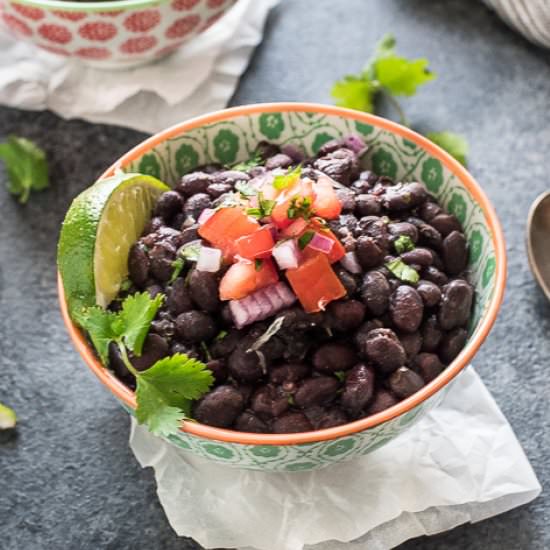 Easy Instant Pot Black Beans
