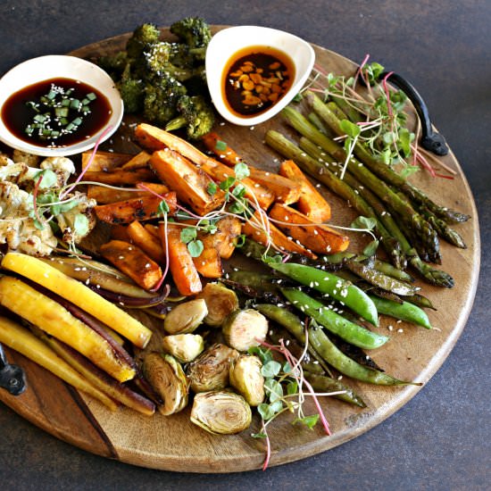 Tamari Roasted Vegetable Platter
