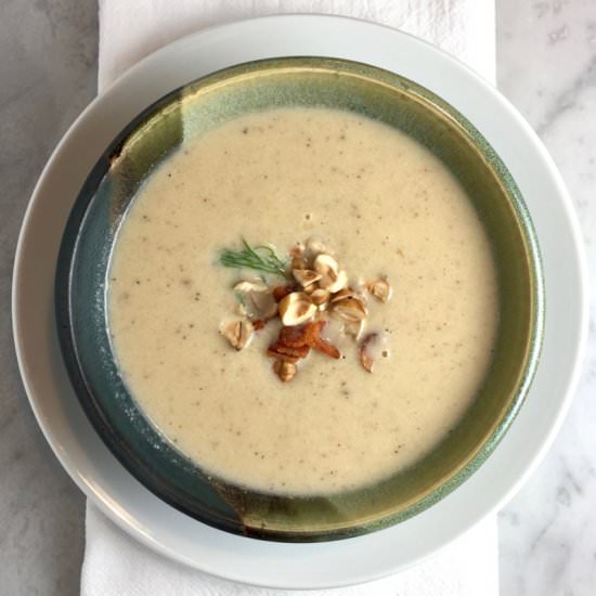 Roasted Cauliflower Soup