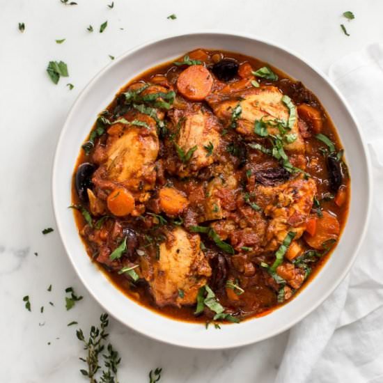 Instant Pot Chicken Cacciatore