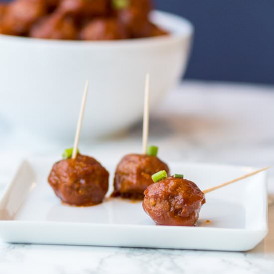 Slow Cooker Cocktail Meatballs