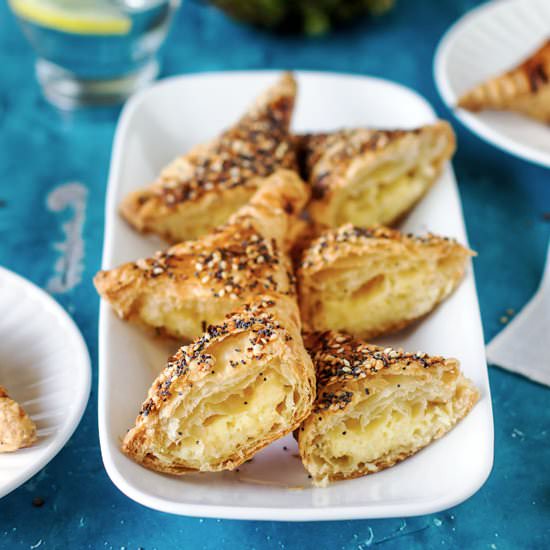 Everything Bagel Cheese Borekas
