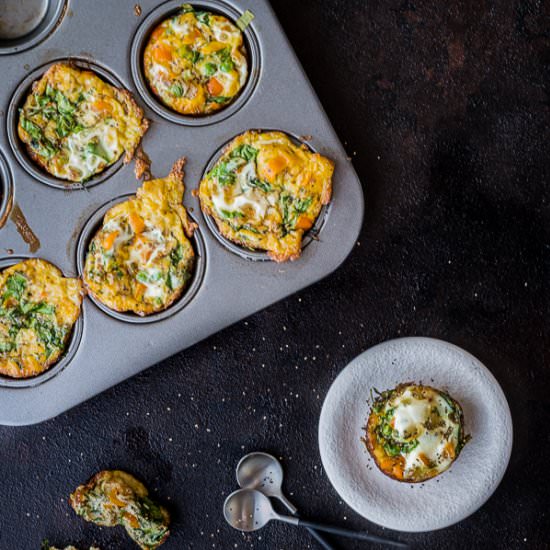 EGG VEGETABLE MUFFINS