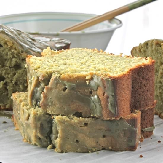 matcha yoghurt cake