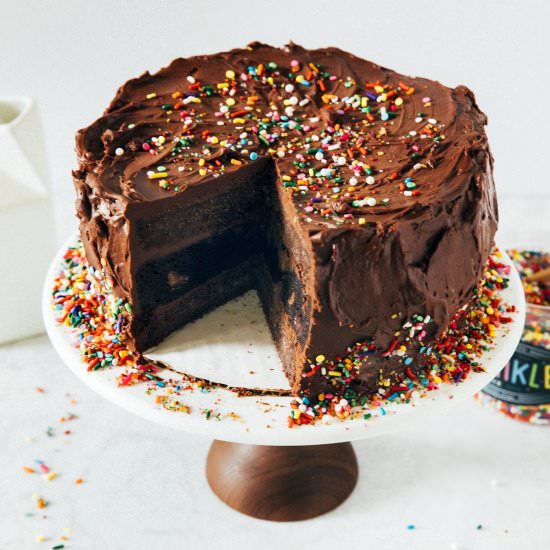 chocolate brownie cake