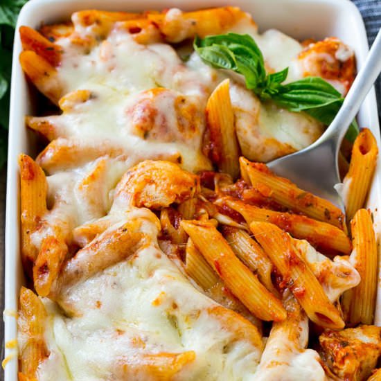 Chicken Parmesan Pasta