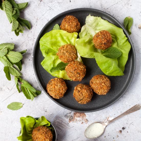 Mint & Pea Falafel